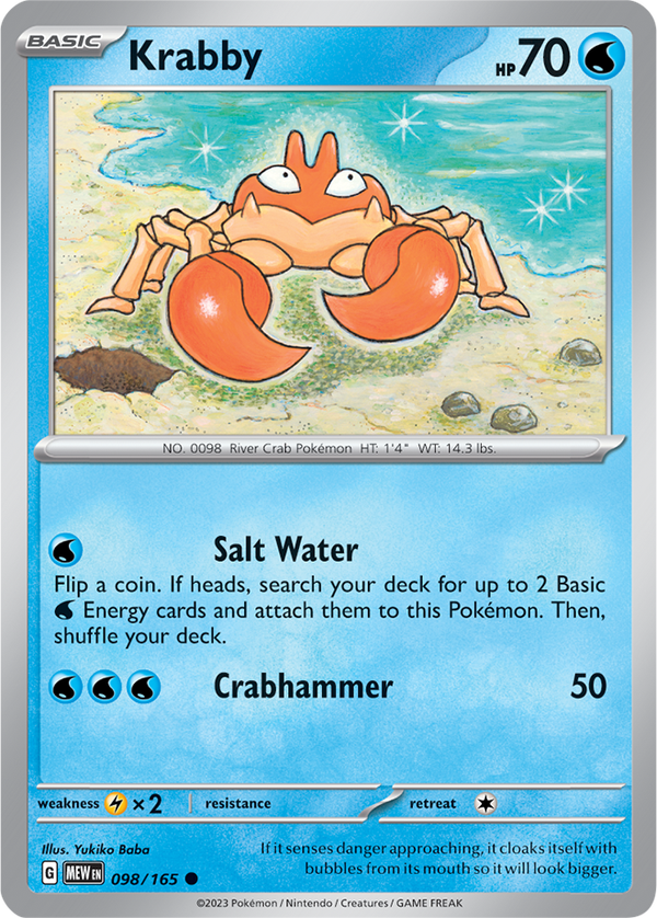 MEW #098 Krabby