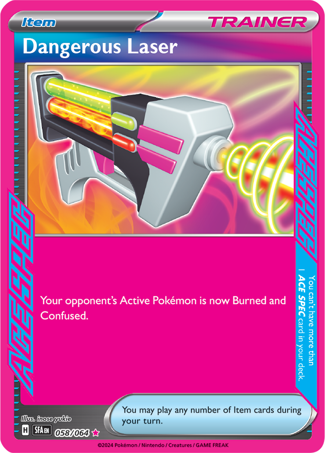 SFA #058 Dangerous Laser