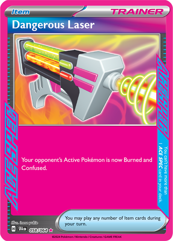 SFA #058 Dangerous Laser