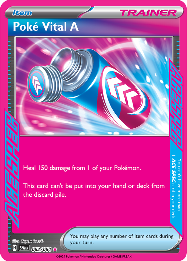 SFA #062 Poké Vital A