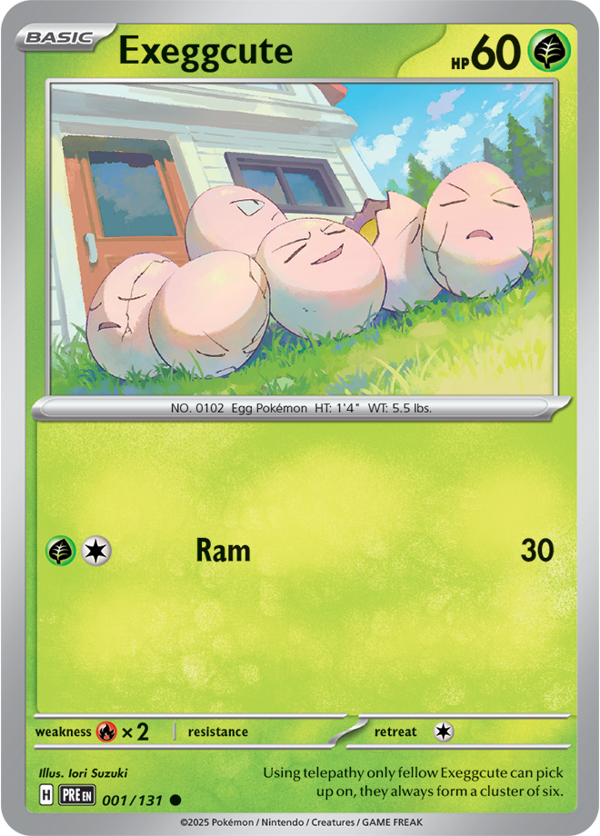 Exeggcute PRE #001