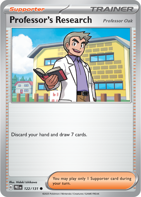 Professor’s Research (Professor Oak) PRE #122