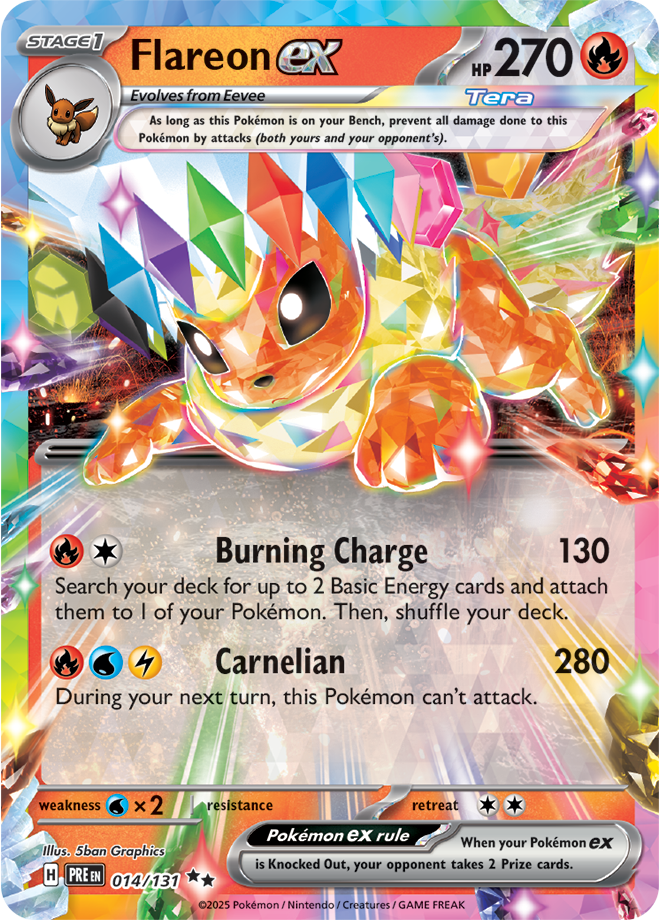 Flareon ex PRE #014
