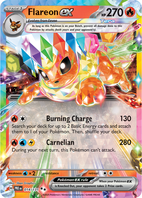 Flareon ex PRE #014