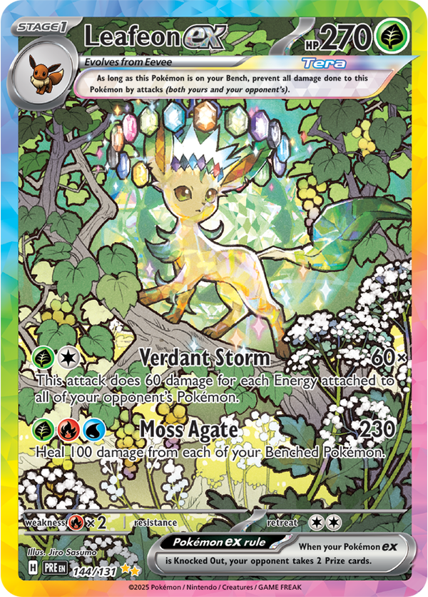 Leafeon ex PRE #144