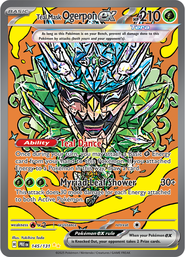 Teal Mask Ogerpon ex PRE #145