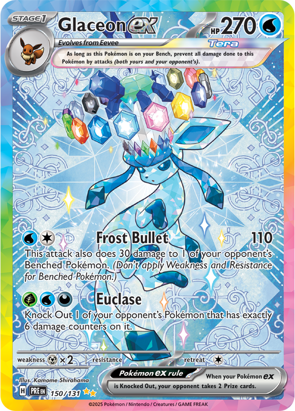 Glaceon ex PRE #150