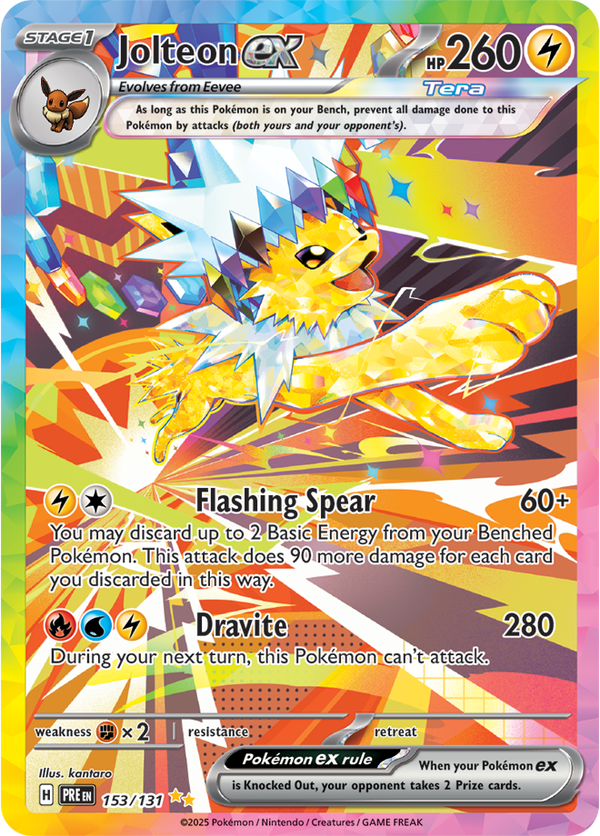 Jolteon ex PRE #153
