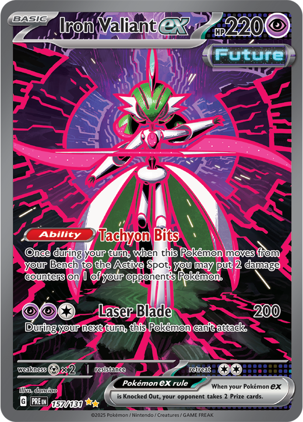Iron Valiant ex PRE #157