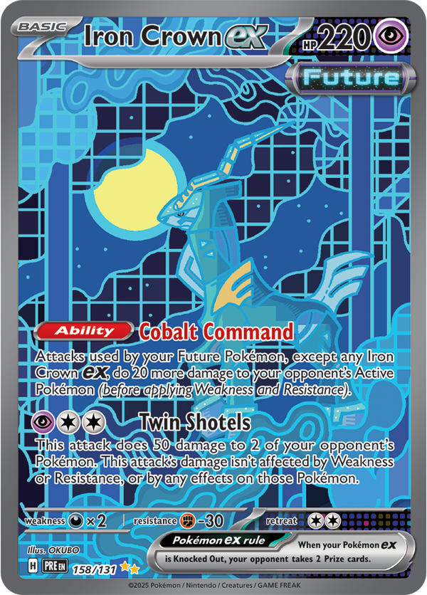 Iron Crown ex PRE #158