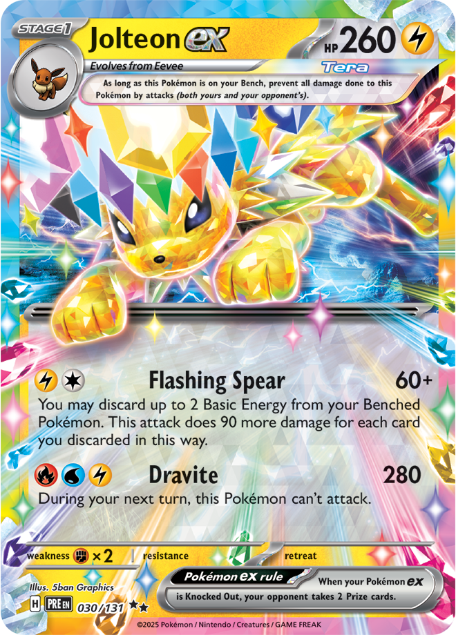 Jolteon ex PRE #030