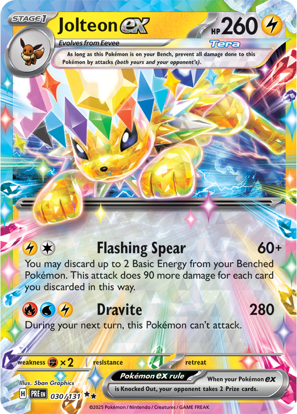 Jolteon ex PRE #030