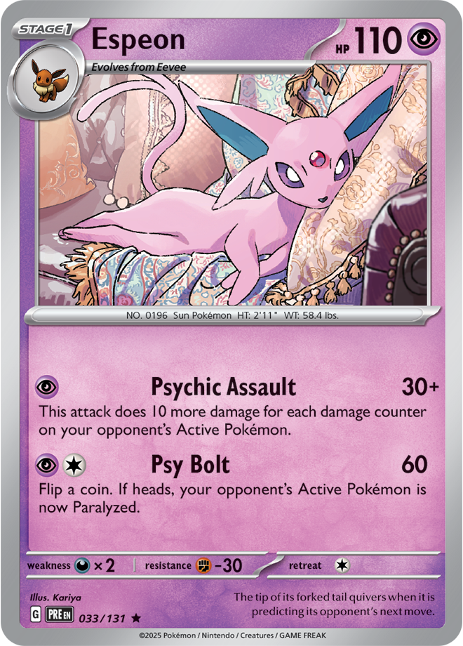 Espeon PRE #033