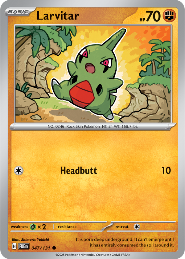 Larvitar PRE #047
