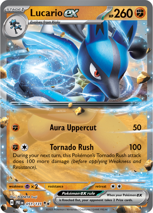 Lucario ex PRE #051