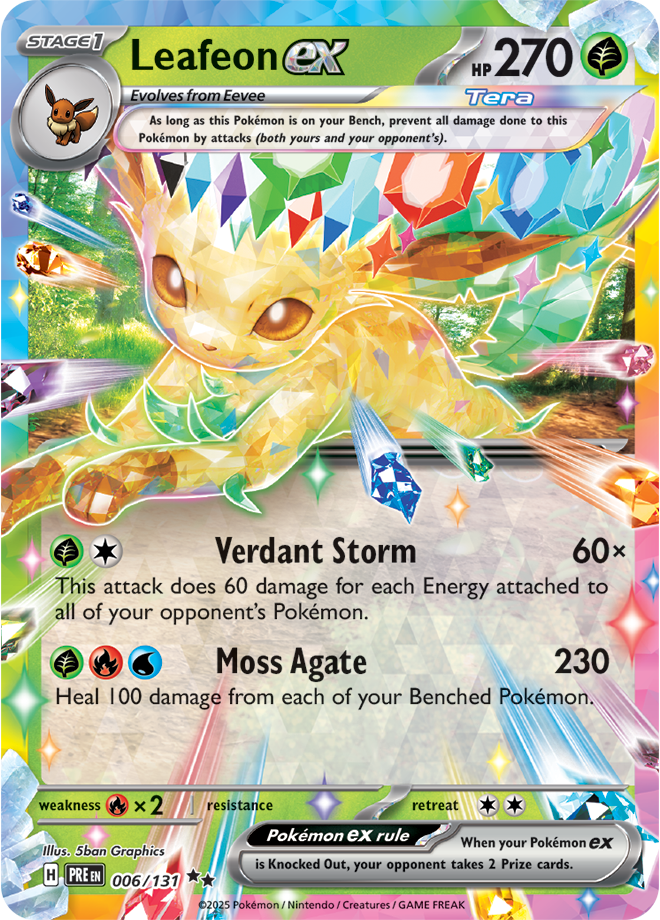 Leafeon ex PRE #006
