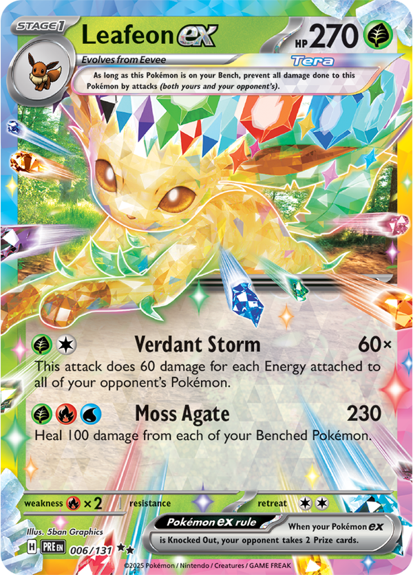 Leafeon ex PRE #006