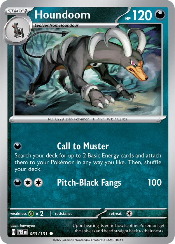 Houndoom PRE #063