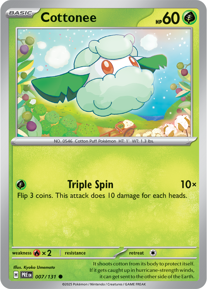 Cottonee PRE #007