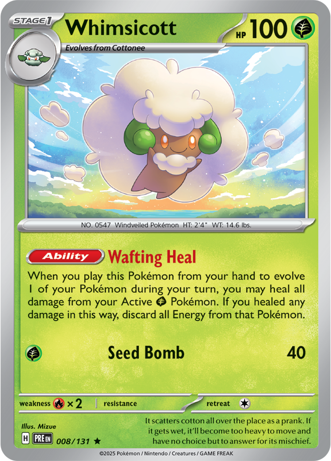 Whimsicott PRE #008