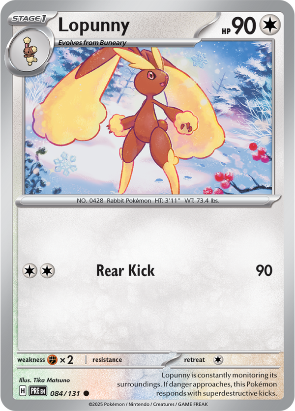Lopunny PRE #084