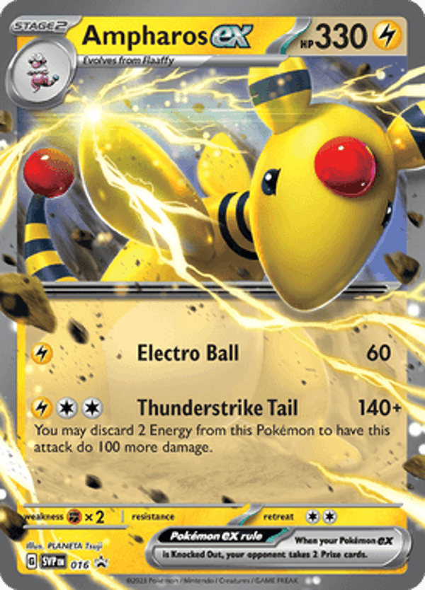 Ampharos ex SVP #016