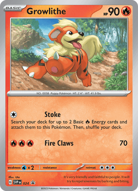 Growlithe SVP #024