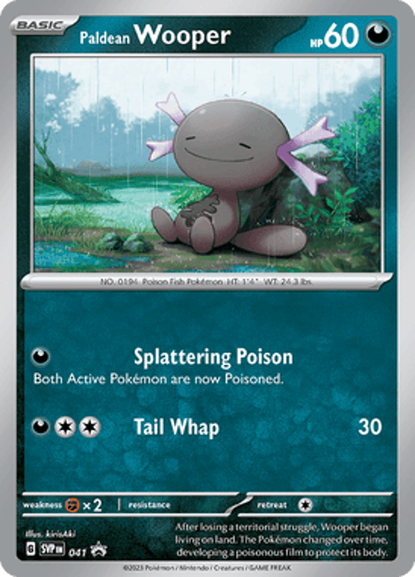 Paldean Wooper SVP #041