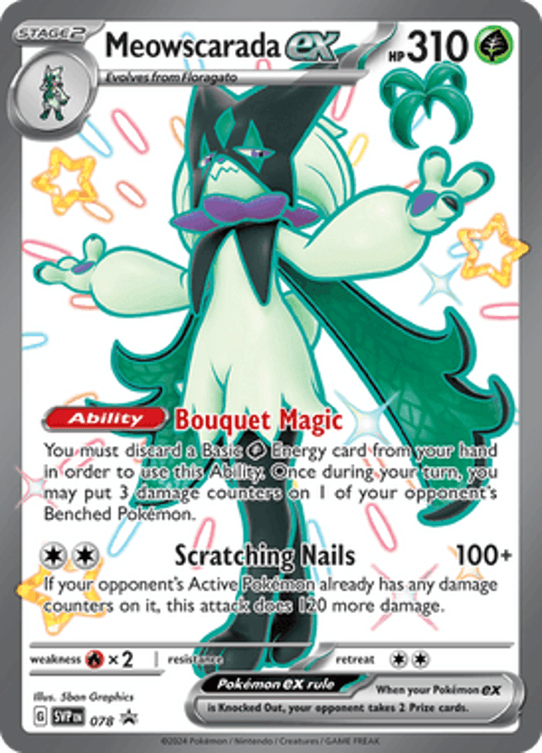 Meowscarada ex SVP #078