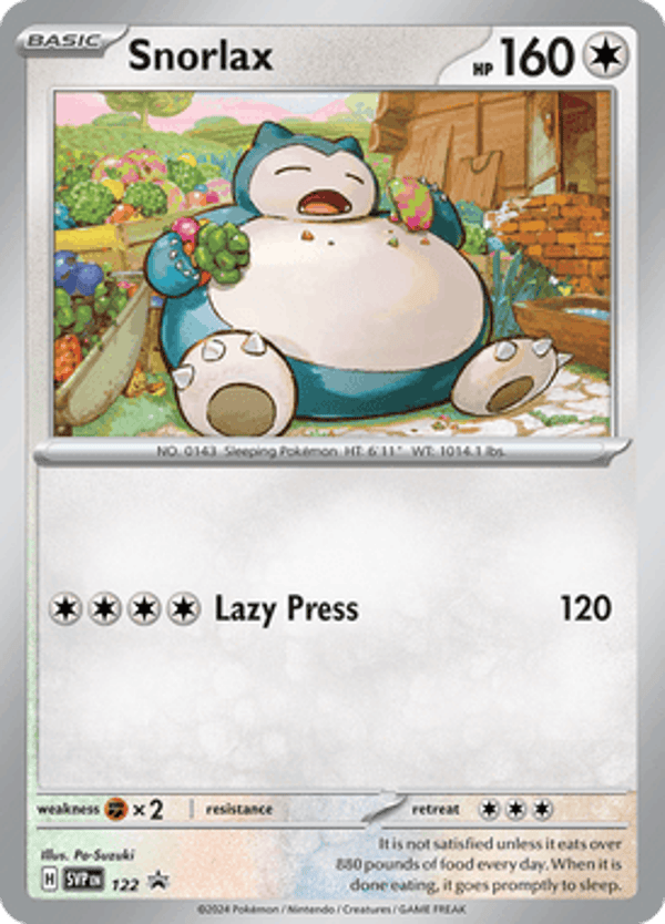Snorlax SVP #122