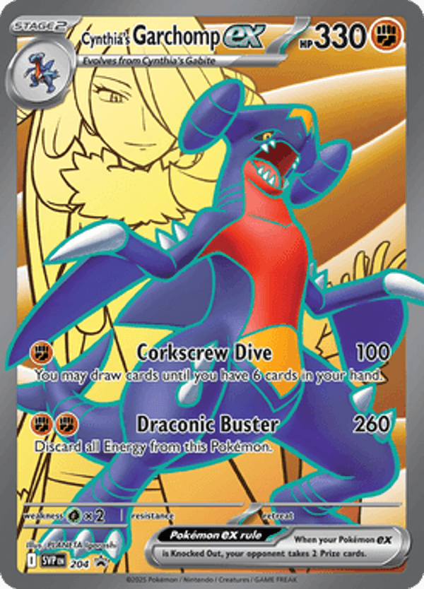 Cynthia's Garchomp ex SVP #204