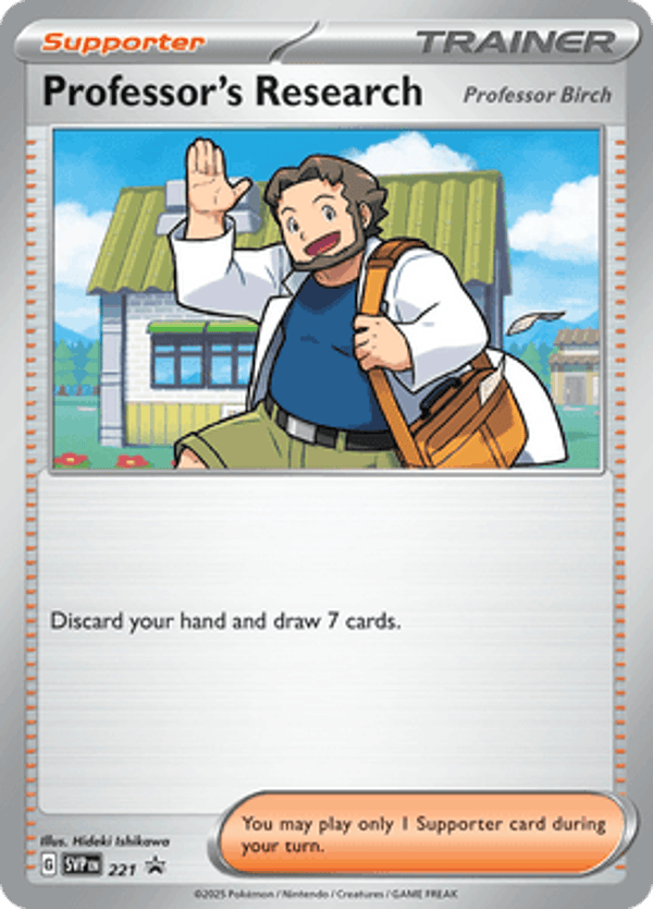 Professor's Research (Professor Birch) SVP #221