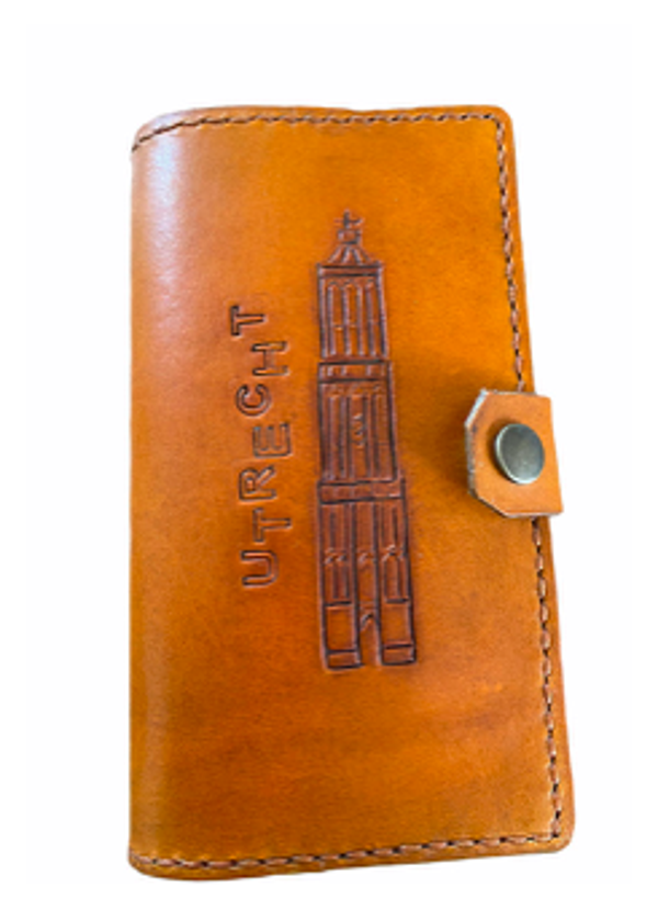 Telefoonhoes van runderleer 'De Dom' Utrecht