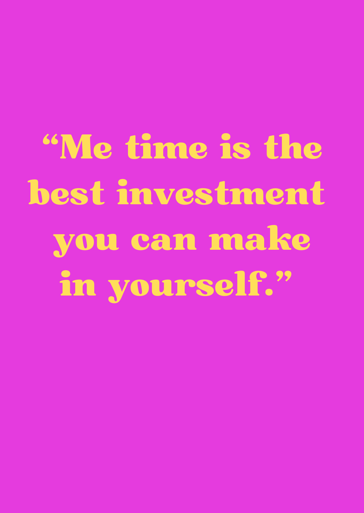 Ansichtkaart (5 stuks) A6 formaat ‘me time….”