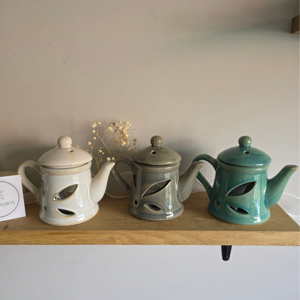 Geurbrander theepot diverse kleuren
