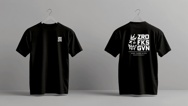 ZROFKSGVN / ZERO FUCKS GIVEN SHIRT CROWN