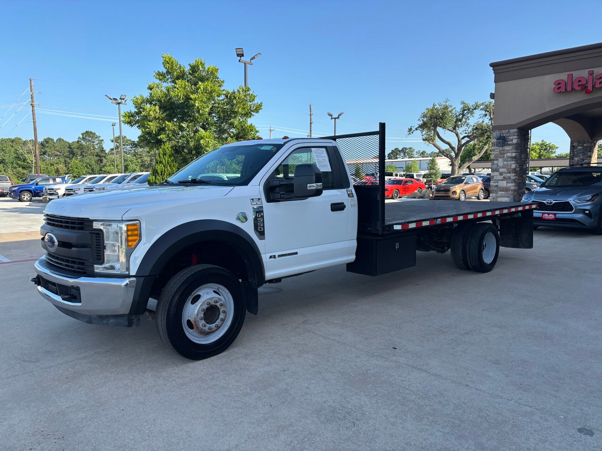 2017 Ford F-550 Regular Cab Flat Bed DRW 2WD