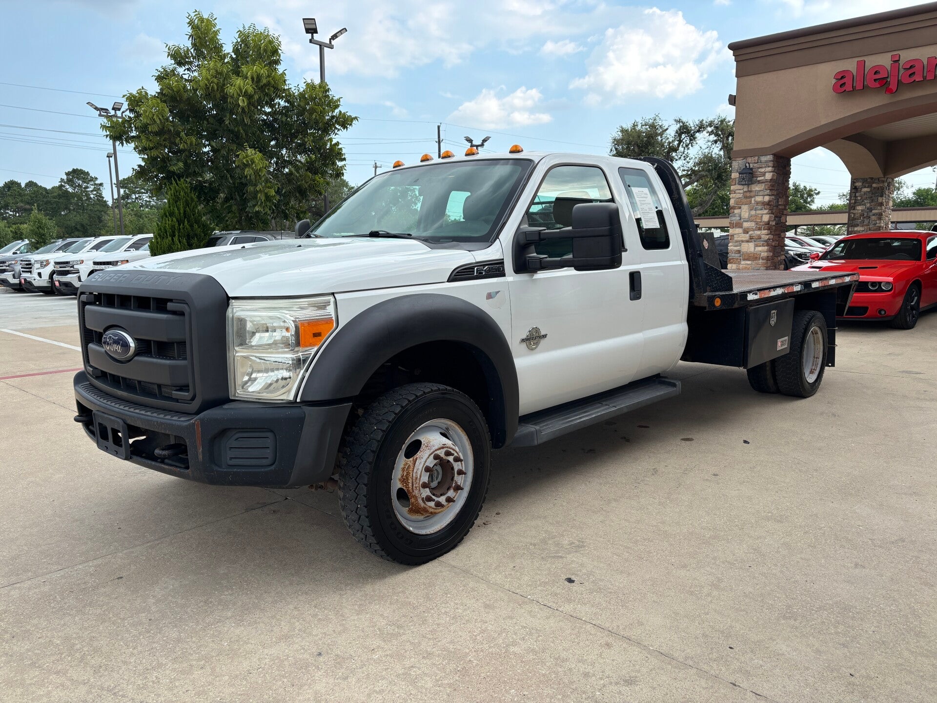 2012 Ford F-450 SD SuperCab Flat Bed 4WD