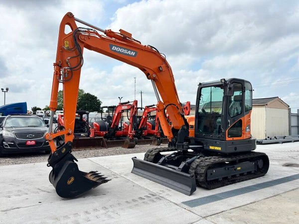 SOLD - (New) 2023 Doosan DX85r Crawler Excavator