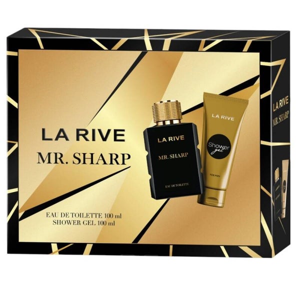 La Rive Mr. Sharp Giftset Eau de Toilette Parfum 100 ml + Shower Gel 100 ml voor Heren