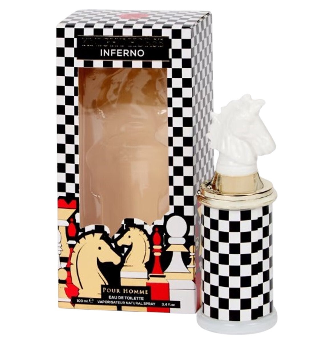 Marc Dion Knight Horse Inferno Eau de Toilette Parfum voor Heren 100 ml