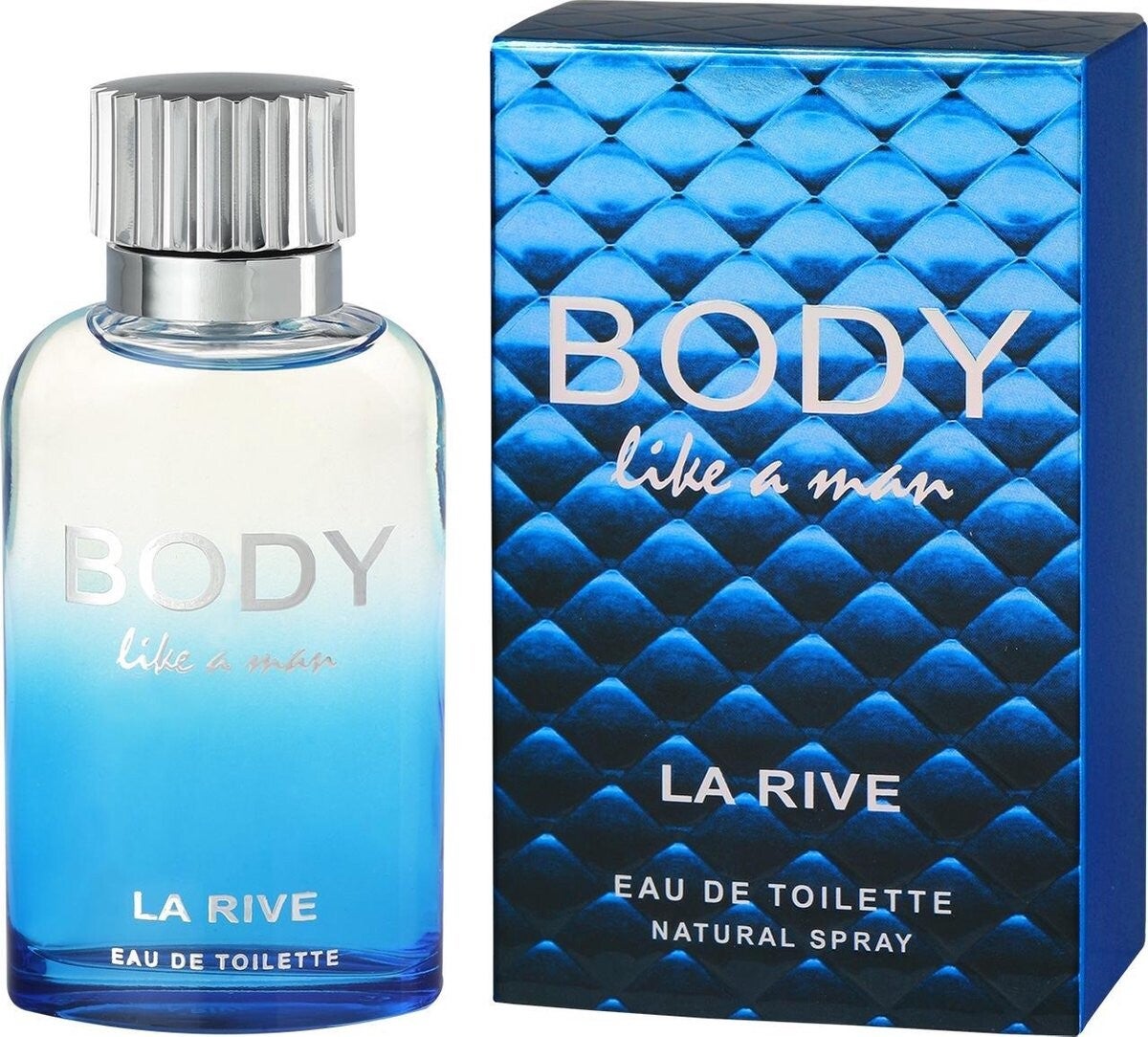 La Rive Body Like a Man Eau de Toilette Parfum voor Heren 90 ml