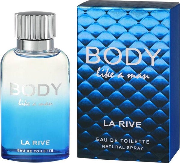 La Rive Body Like a Man Eau de Toilette Parfum voor Heren 90 ml