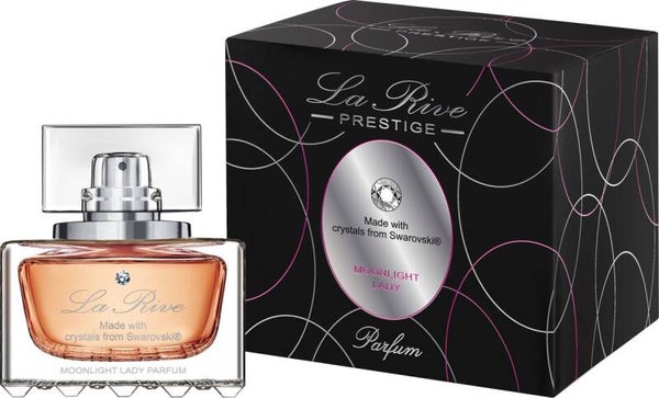 La Rive Prestige Moonlight Lady Eau de Parfum 75 ml – Luxe Damesgeur met Swarovski Kristal