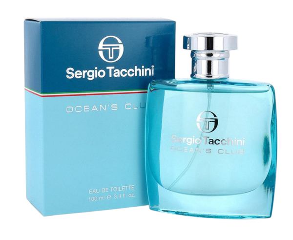 Sergio Tacchini Ocean's Club Eau de Toilette Parfum voor Heren 100 ml
