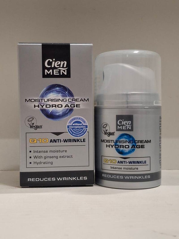 Cien men Q10 Gezichtscrème Hydro Age 50 ml.