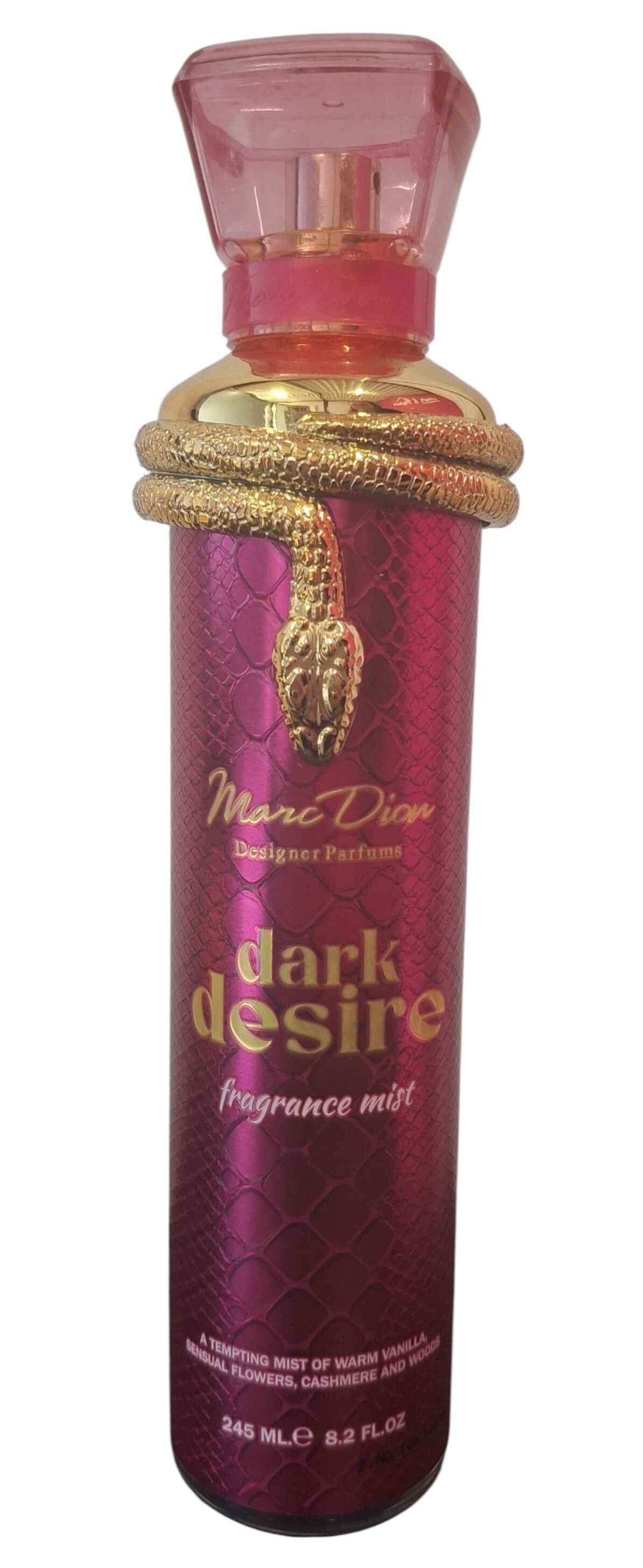 Marc Dion Dark Desire Body Mist Warme Vanille, Kasjmier & Hout 245 ml