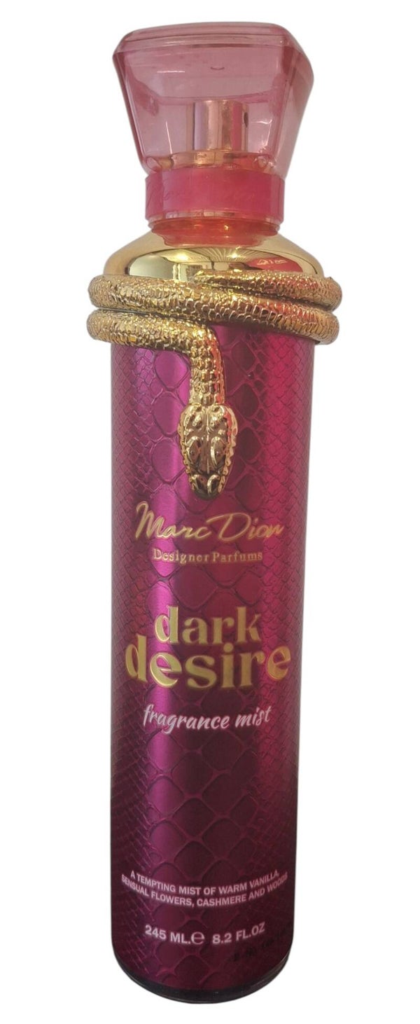 Marc Dion Dark Desire Body Mist Warme Vanille, Kasjmier & Hout 245 ml
