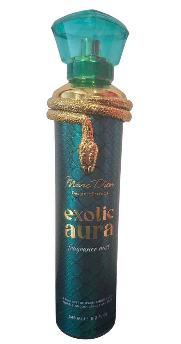 Marc Dion Exotic Aura Body Mist Warm Amber, Vanille & Musk 245 ml