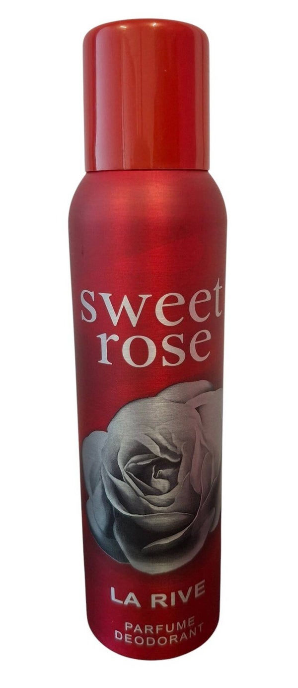 La Rive Sweet Rose Parfum Deodorant Spuitbus voor Dames 150 ml